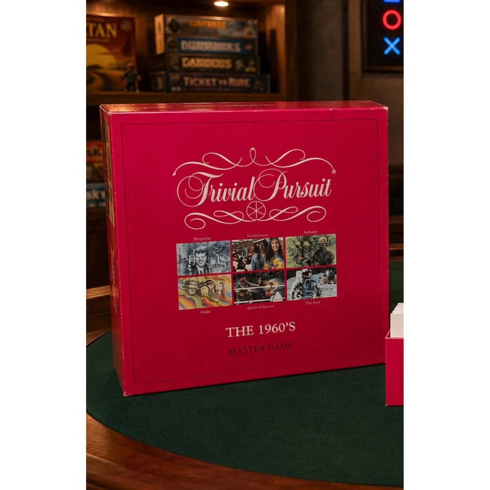 Trivial Pursuit The 1960’s Master Game Parker Brothers Complete Board Game VTG